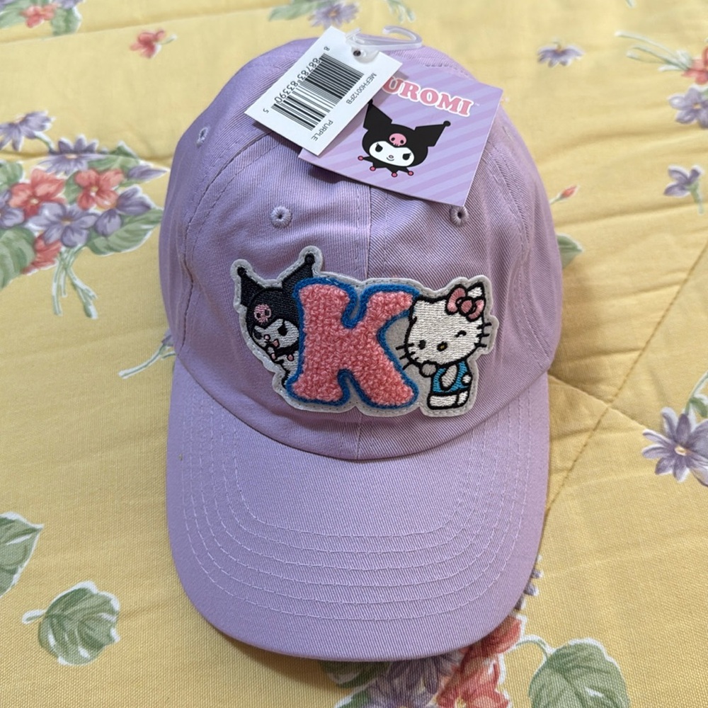Brand new with tag Sanrio Kuromi hat. This is adjustable.